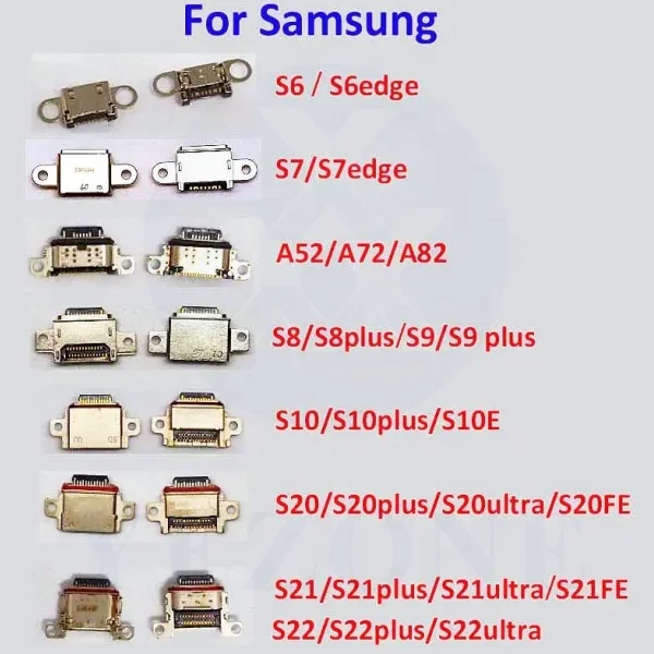 USB Charger Charging Port Dock Connector for Samsung A01 A02 A02s A03s A03 Core A04 A05 A05s A10 A10s A11 A12 A20 A21s A20s A21
