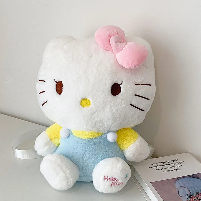 Ruunjoy Sanrio Kitty Bag Plush Stuff Cinnamoroll Melody Kuromi Plushie  Kawaii Backpack Children Birthday Gifts Portable Handbags - China Kids  Purses Wholesale and Little Girl Purses Kids Handbags price