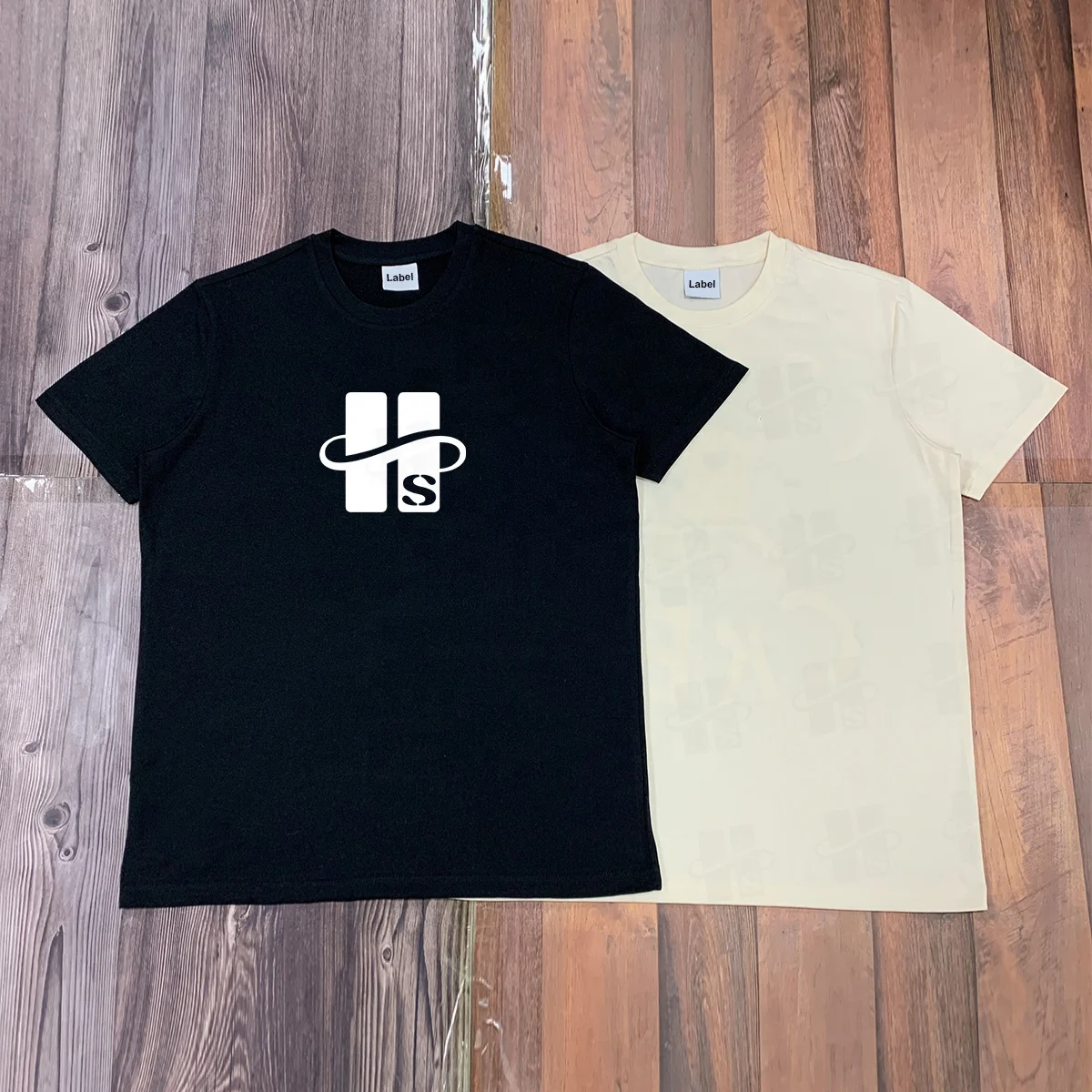 Clothing Manufacturer Wholesale 200 GSM 100% Combed Cotton T Shirts Regular Fit Tshirts Cream T Shirt for Men