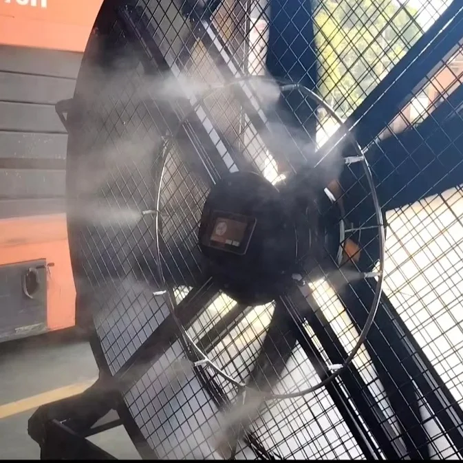 Dev 1,5 m IE5 İdman zalı su ventilyatorları Effektiv HLVS ventilasiya daşınan şisirləndirici fanar