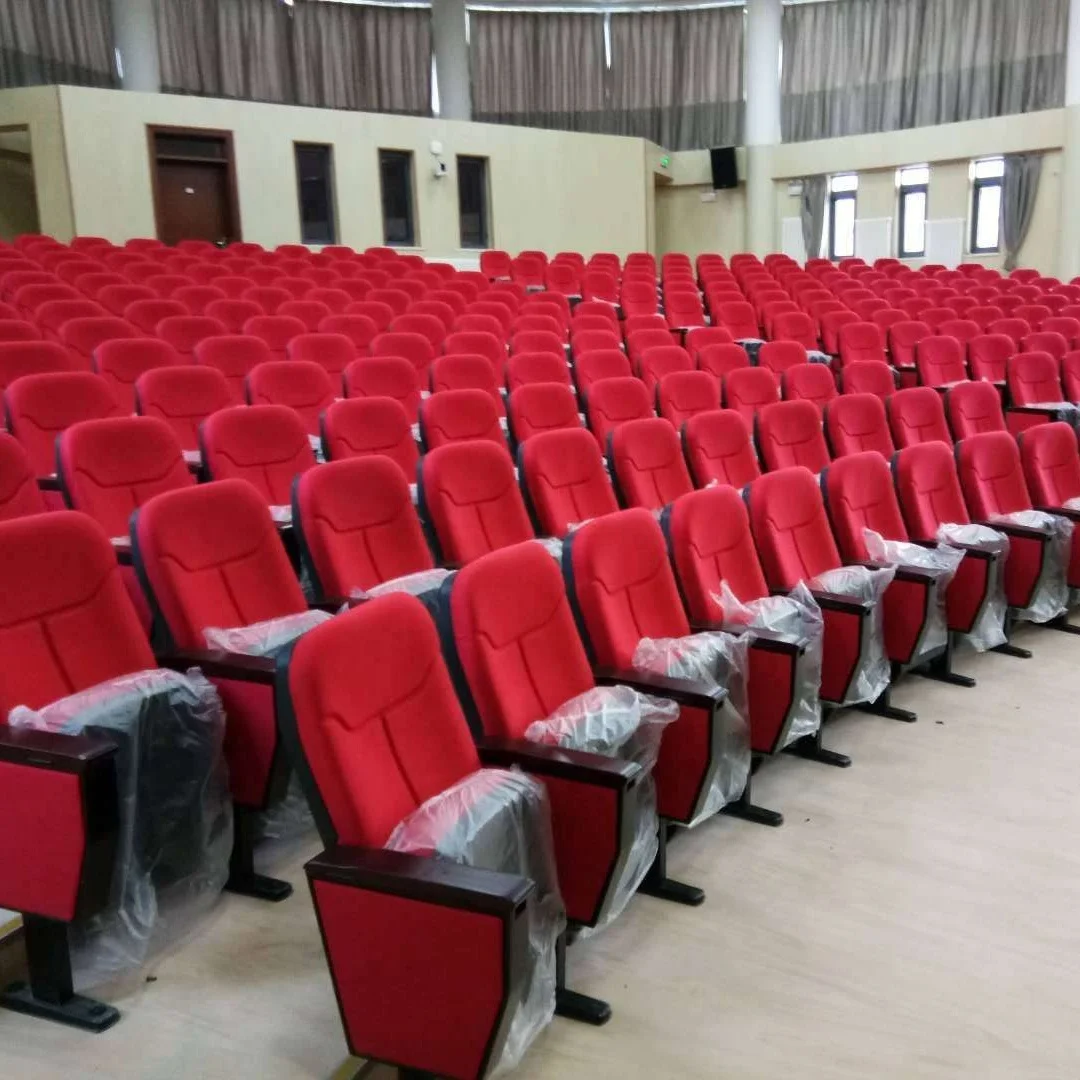 Hot Sale Furniture Standard Seat Size Theater Church Seating Lecture Hall  Auditorium Chair