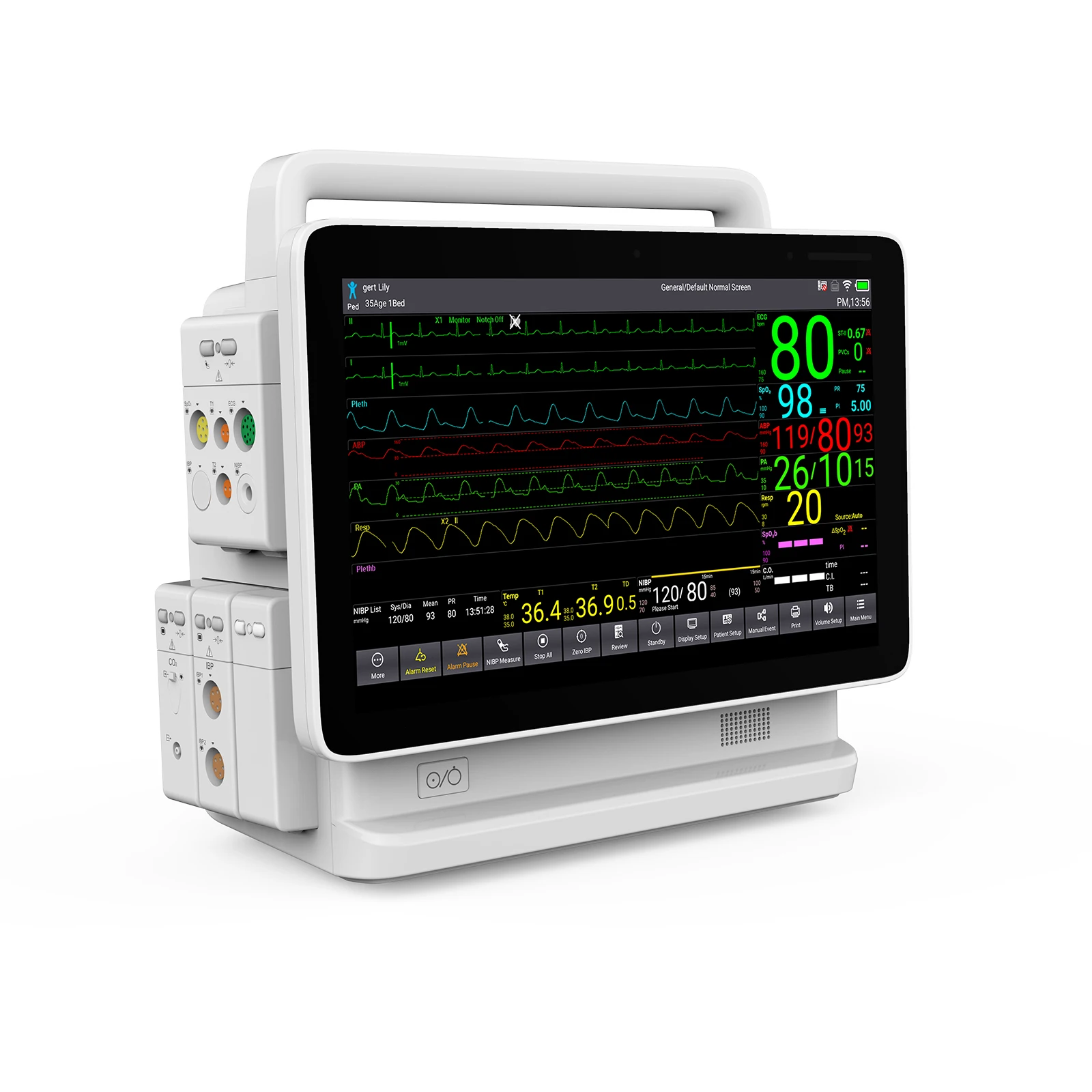 CONTEC TS13 TS1 серии, новый дизайн, для больницы, ICU, вилка для пациента
