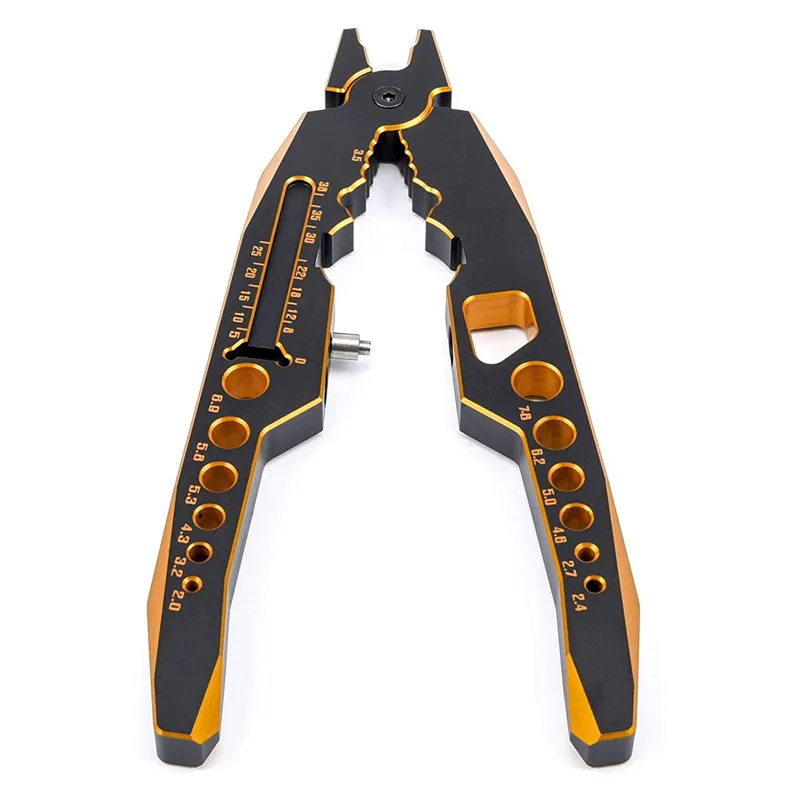 Aluminum alloy shock absorber pliers rod ball clamp multi-function RC tool for RC model 1/8 1/10 RC Car Crawler