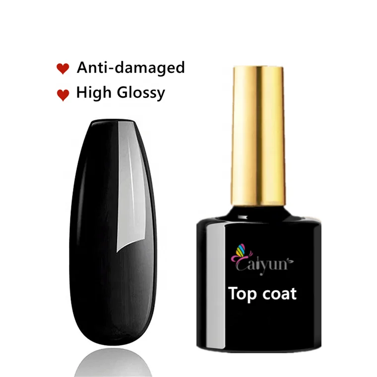 8ml Top Quality Uv/Led Gel Super Shine Top Glossy Diamond Gel Top