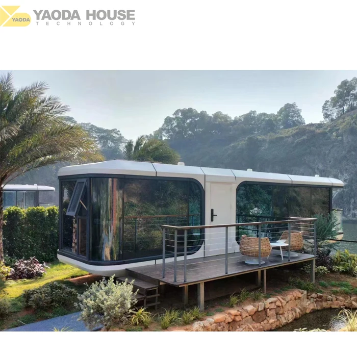 Mobile Modular Space Capsule Prefab Portable Container Homes