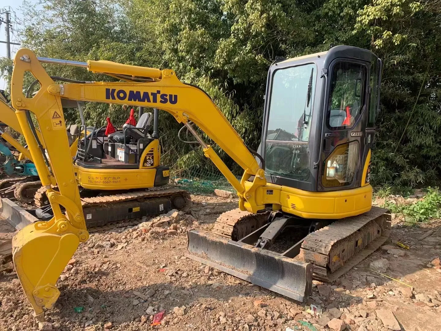 3 Ton Mini Used Excavator Used Komatsu Pc30 Digger Pc30mr Secondhand
