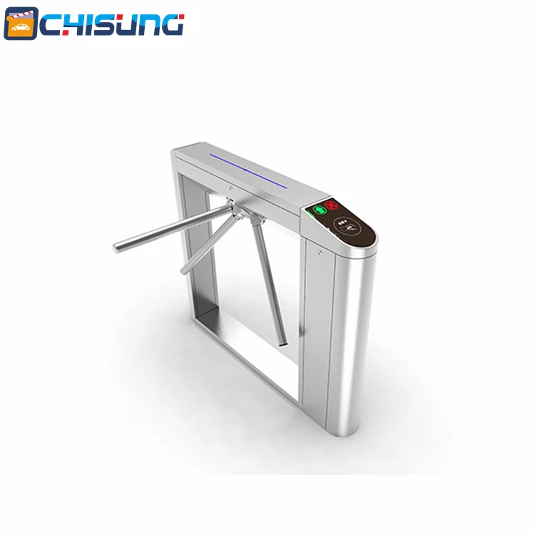 Adjustable Security Access Control System with Safety Tripod Turnstile Gate HS Code Scientific Turnstiles