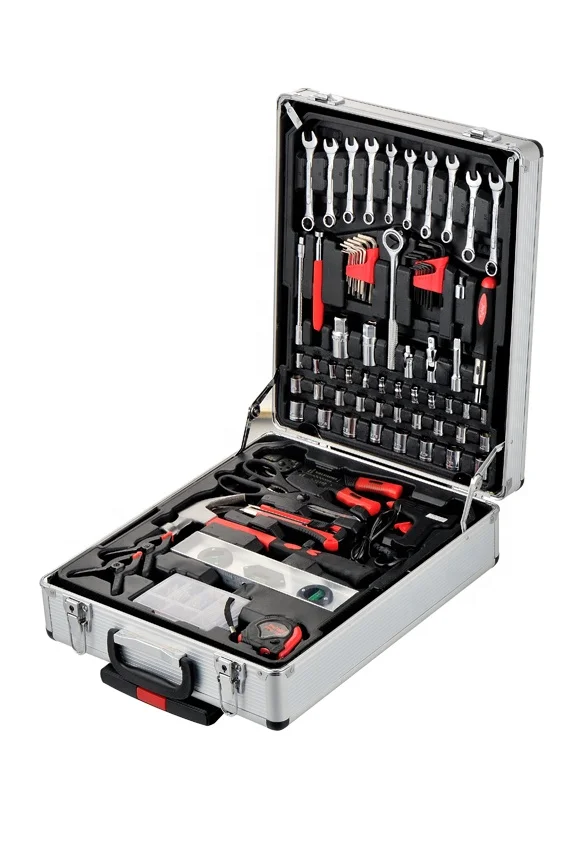 China Tools in Aluminum Trolley case 186pcs Germany Design Hand Tool Set