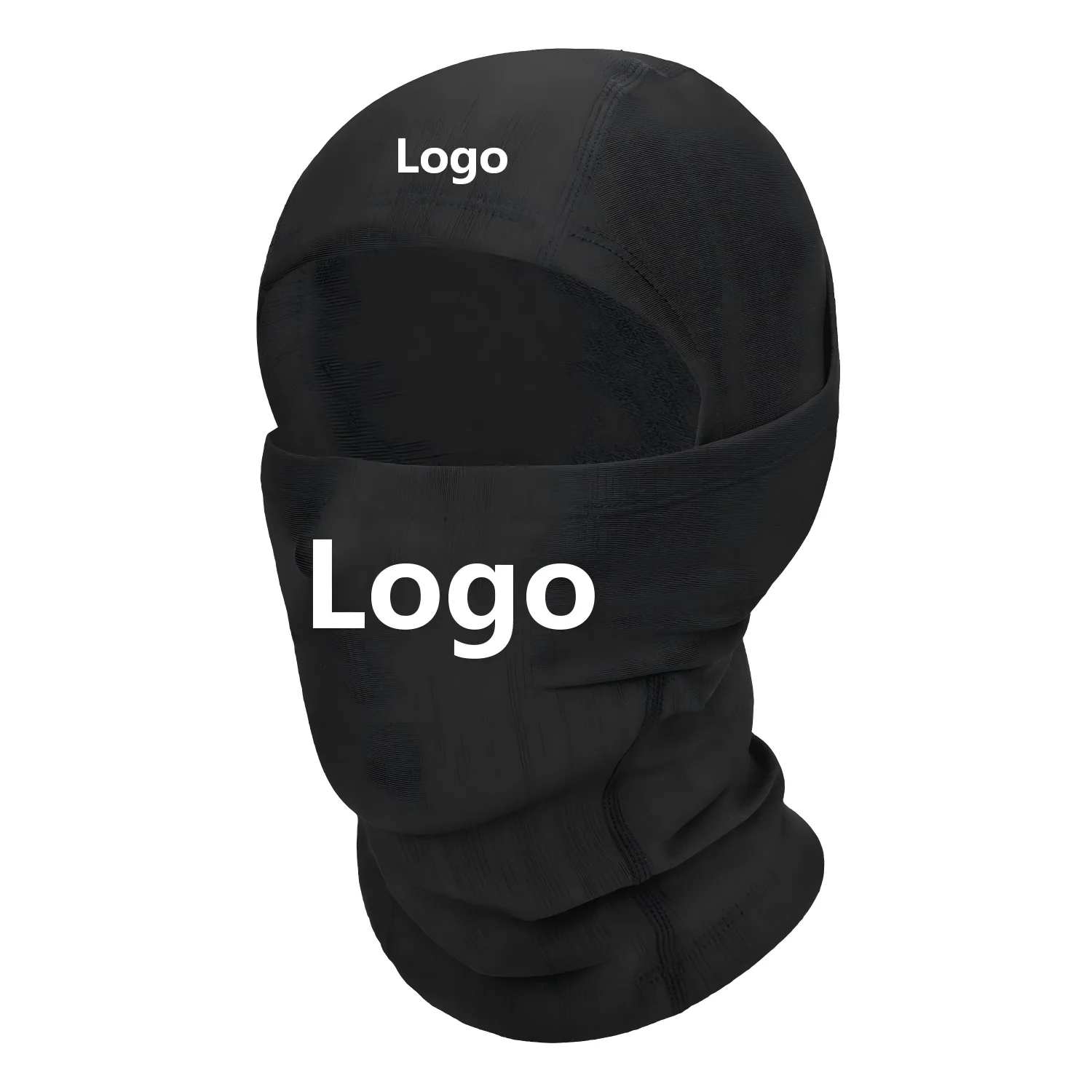 Custom Logo Balaclava Full Face Ski Cycling Mask Windproof Warm Seamless Jacquard Fabric Breathable Manufacturer Wholesale_voghion.com