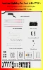 Audi A4L Laser engraving+central control mold RGB 26 Lights