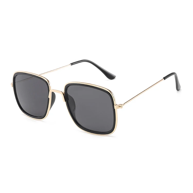 Hot Selling  in India Kabir Singh Sunglasses New Trendy Men Fashion Vintage Metal UV400 Sun Glasses