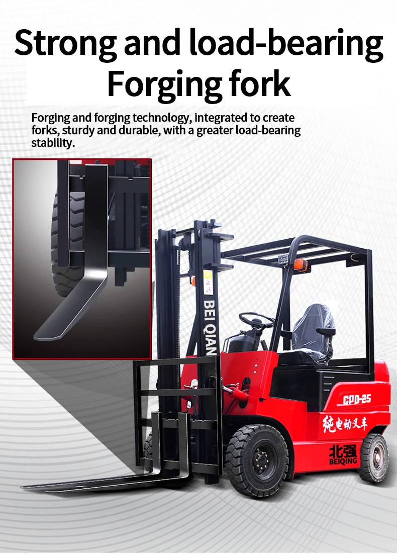 Hot Selling electric forklift electric truck all terrain electric forklift factory