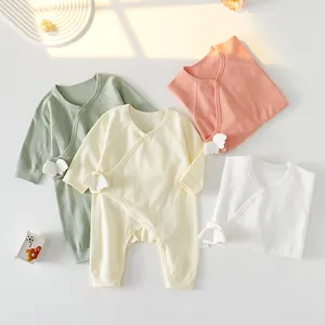 Unisex Newborn Cotton Pajamas Toddler Girls Casual Onesie Jumpsuit Rompers Baby Boy Clothing for Infant Baby Boys Girls