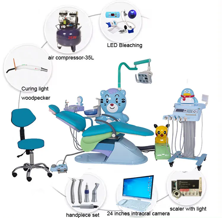 Modern China Dental Products Equipment Treatment Children's dental chair price in egypt