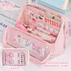 2 en 1 desmontable de 9 capas de gran capacidad-rosa sakura