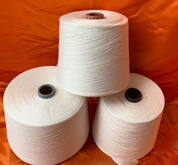 Textile Yarn Combed Pure Cotton Textile Yarn 16S 20S 26S 30S 32S 40S 50S 60S 70S 80S Cotton Yarn for Knitting Machine