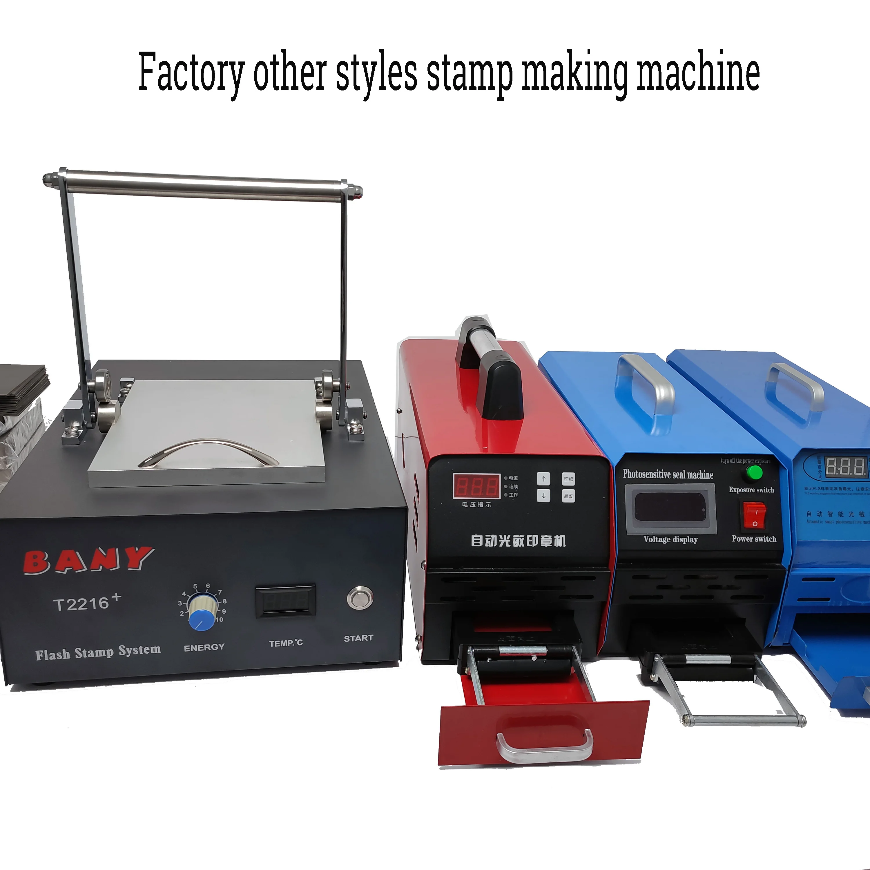 Automatic 2 Lamp Large Area Exposure Photosensitive Self Inking Fast Seal Stamp Making Flash Stamp Machine Maker