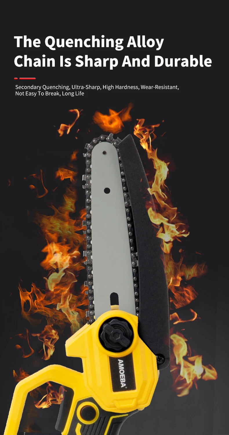 Outdoor Wood Cutting Tool Wood Cutting Chain Saw Cordless Manual