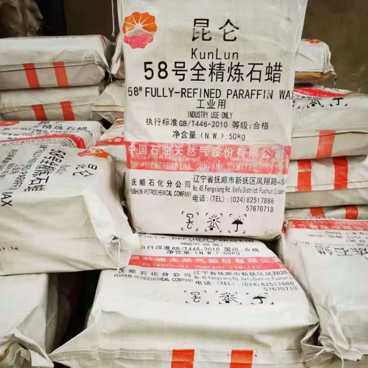 Wax for Candle Making 58 Fully Refined Paraffin Wax Made in China Factory White Solid Phase Change