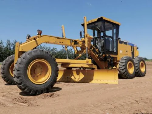 high quality  220HP motor grader  SEM922AWD with imported engine in Tanzania factory