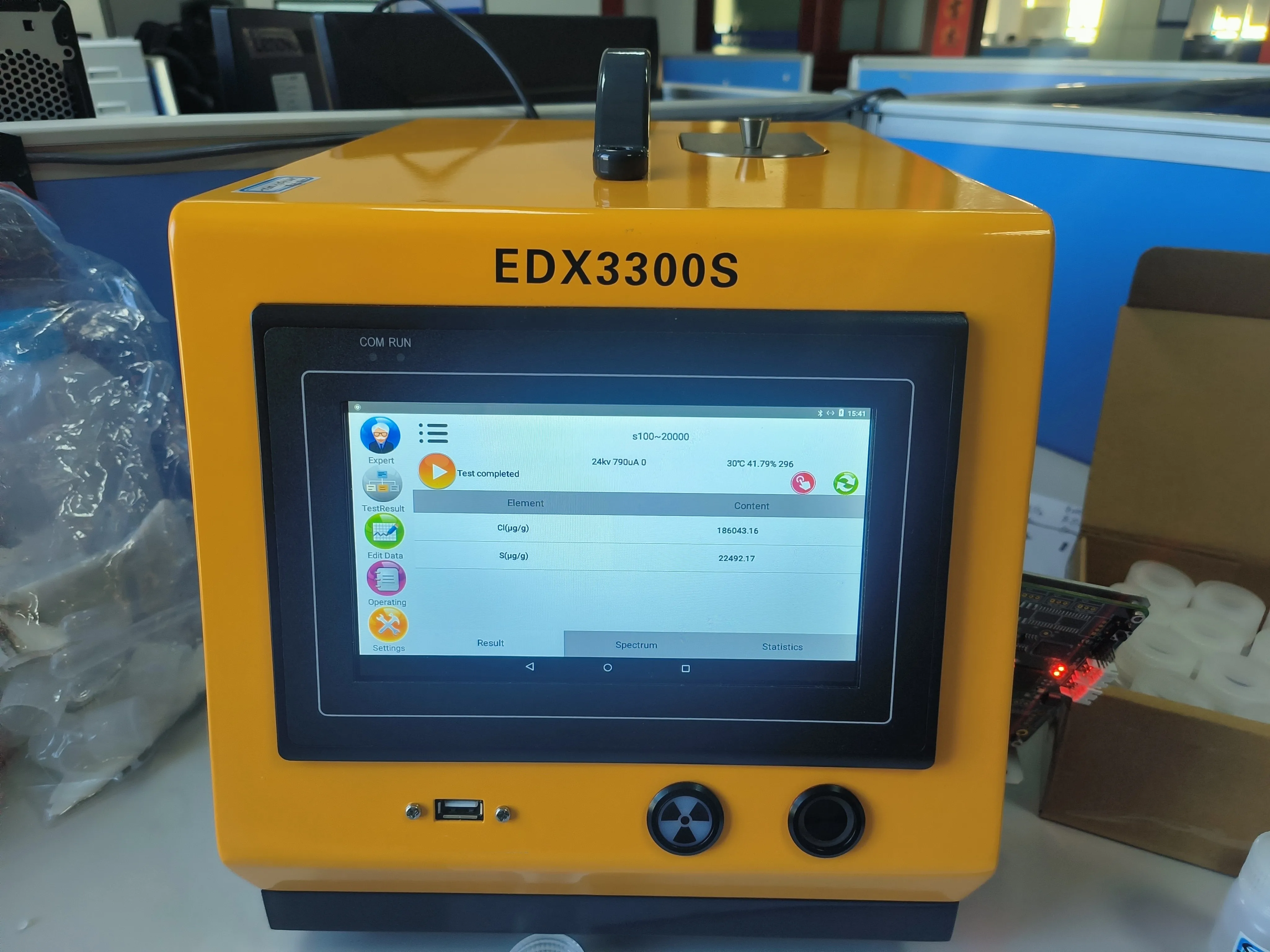 Dwedx3300s Sulphur Analyzer Xray Fluorescence Sulfur In Oil Test