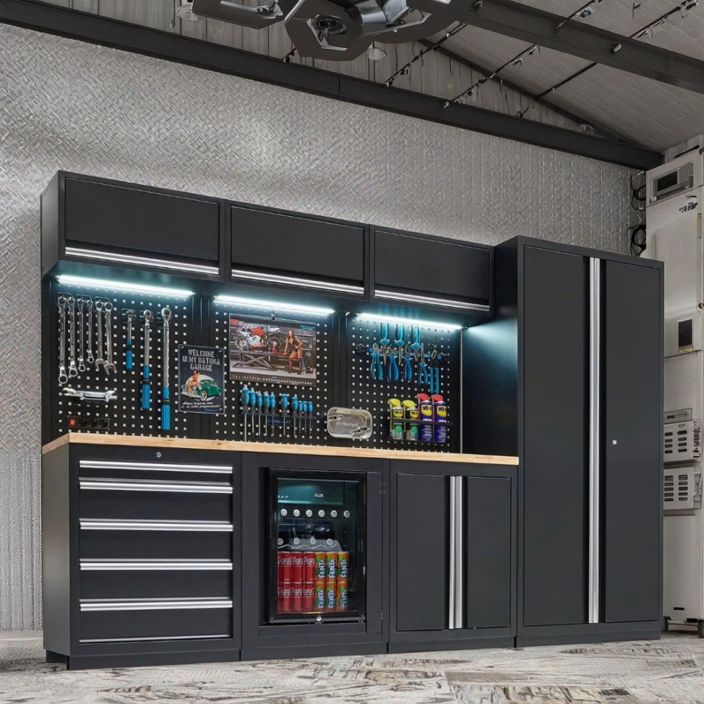 JZD OBM New Black Combination Tool Cabinet - Durable & Secure