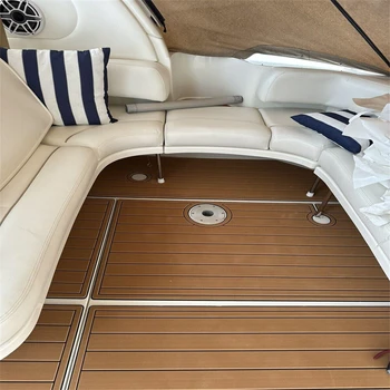 Tapis De Pont EVA Teck Pour Sea Ray Sundancer 350 (1990-1991) - Neuf, Antidérapant