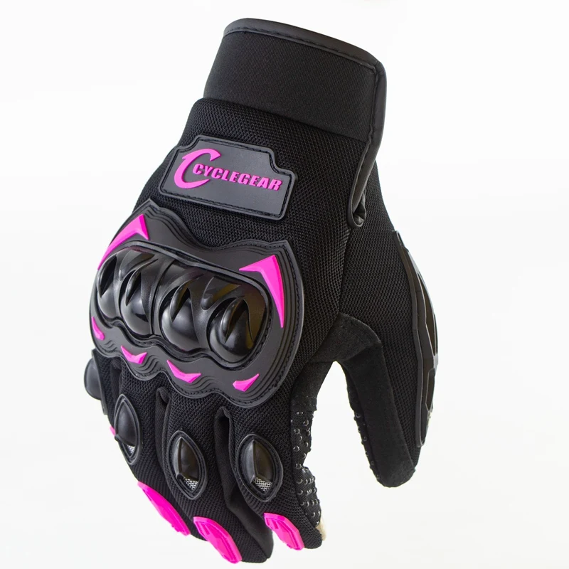 Обновленные армированные мотоциклетные перчатки с закрытыми пальцами, сенсорный экран, моторные велосипедные перчатки, велосипедные перчатки CG670