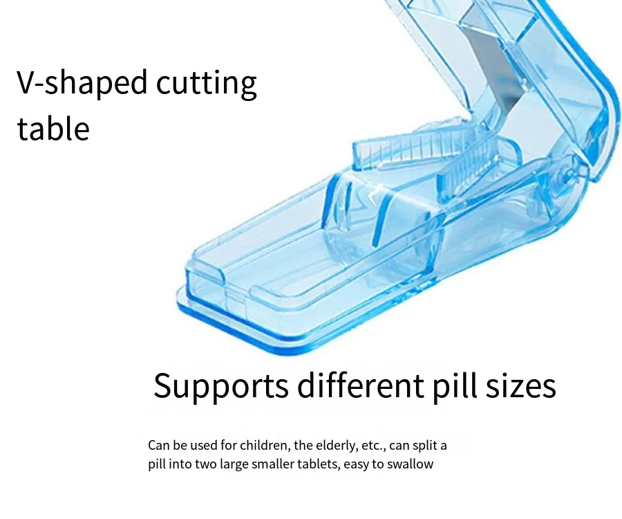 Pill PS Medicine cutting device Medicine cutting device 2-in-1 Travel with convenient medicine cutting device storage box manufacture