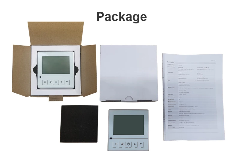 Fan Coil Unit, LCD, 0-10v, HVAC - detail 24
