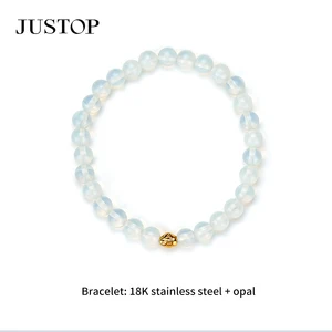 Natural Healing Stone Bead Bracelet Ladies Jewelry Pulsera Mujeres Gemstone Personalised Bracelet