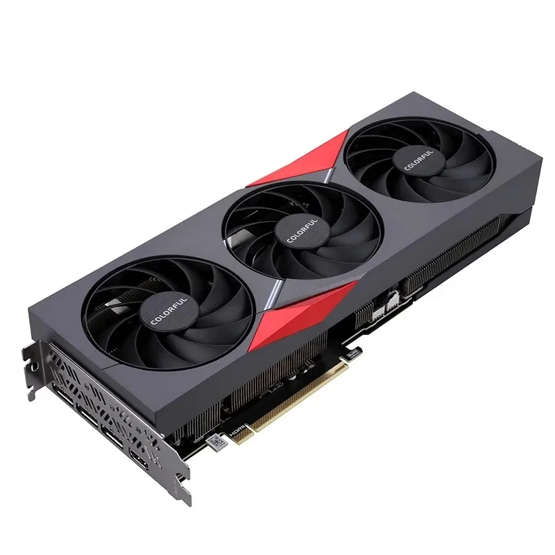 2024 New COLORFUL BATTLE AX GeForce RTX 4070 SUPER 3 Fan GDDR6X Gaming Graphics Card GPU RTX 4070 Super