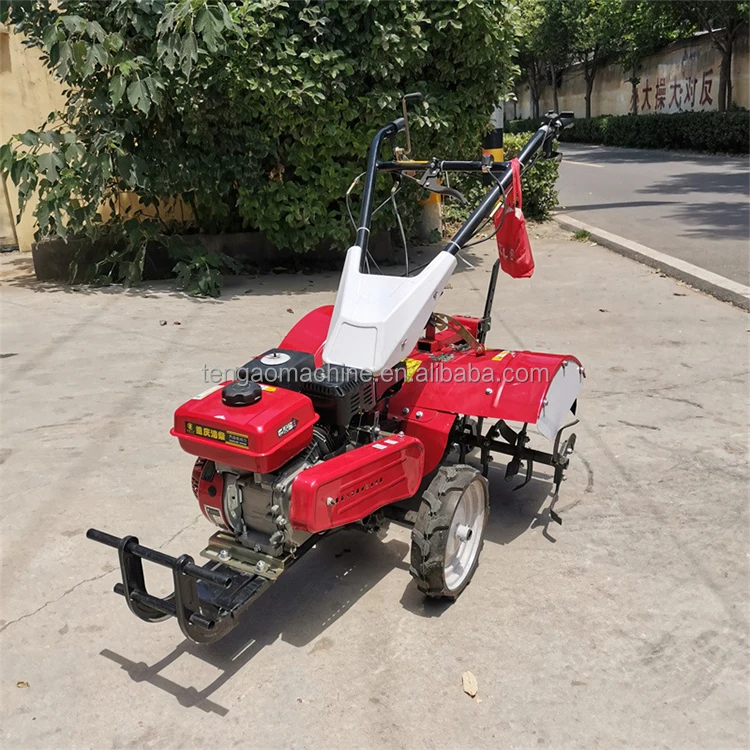 Agricultural Machine Farm Tractor Garden Rotary Mini Petrol Tiller ...