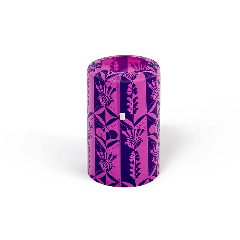 clear Accept Customized Printing Shrink Wrap Sleeve Cans Jars Lid Perforated Shrink Bands for Wine Bottle Cap