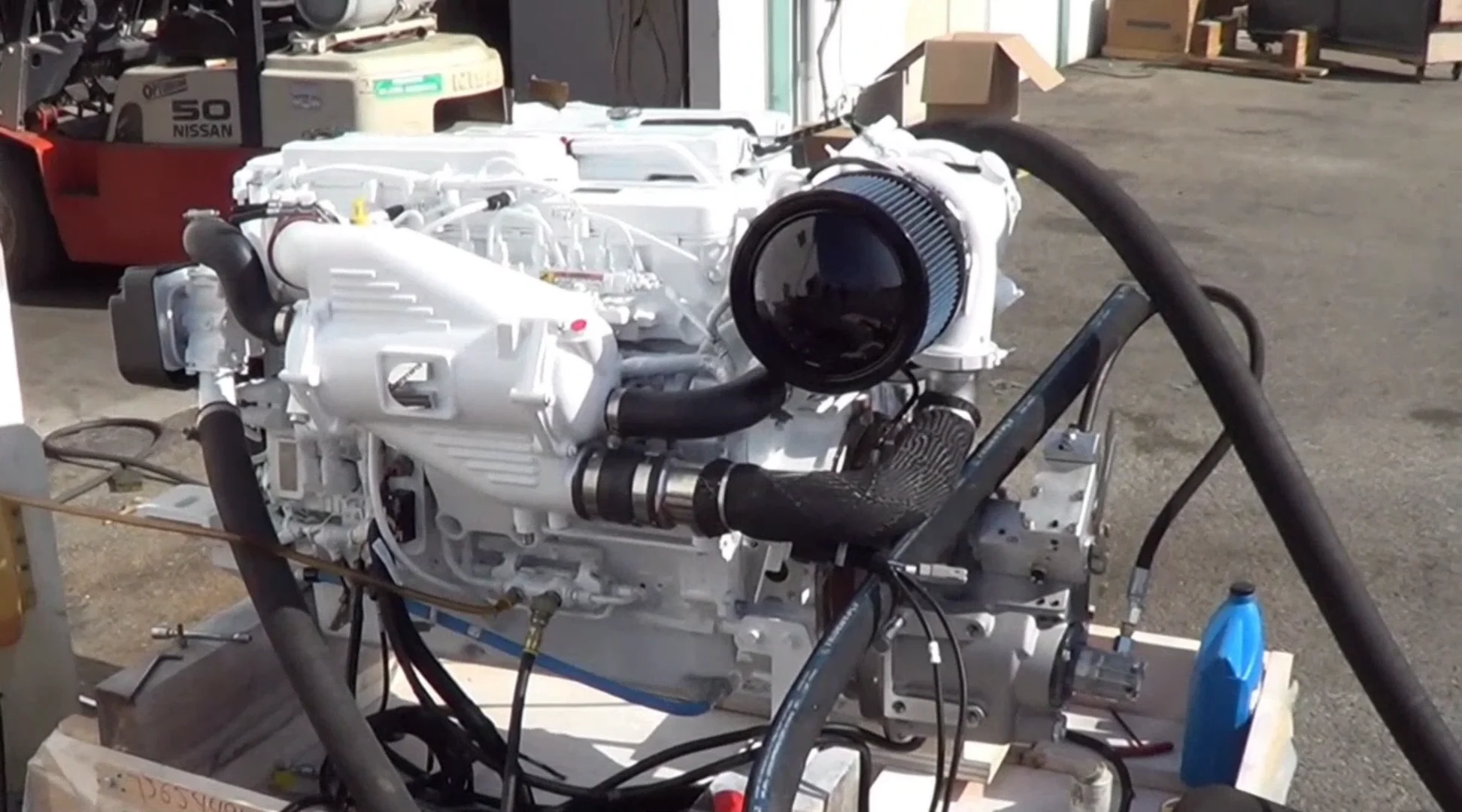 Economical Marine Diesel Engine (247542 Hp) Quiet Noise Reduction Boat