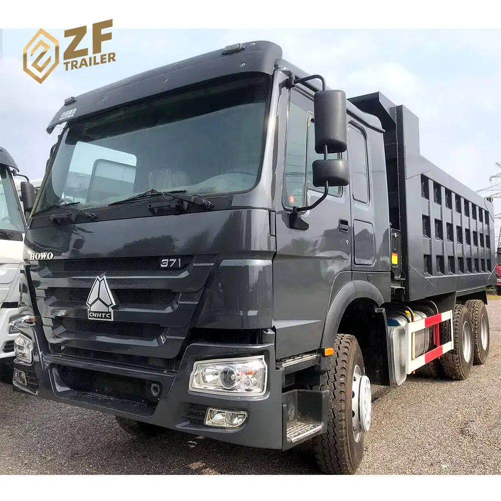 Used Howo 371 Dump Truck Left  Hand Drive Tipper Truck 6x4 Dump Truck Howo