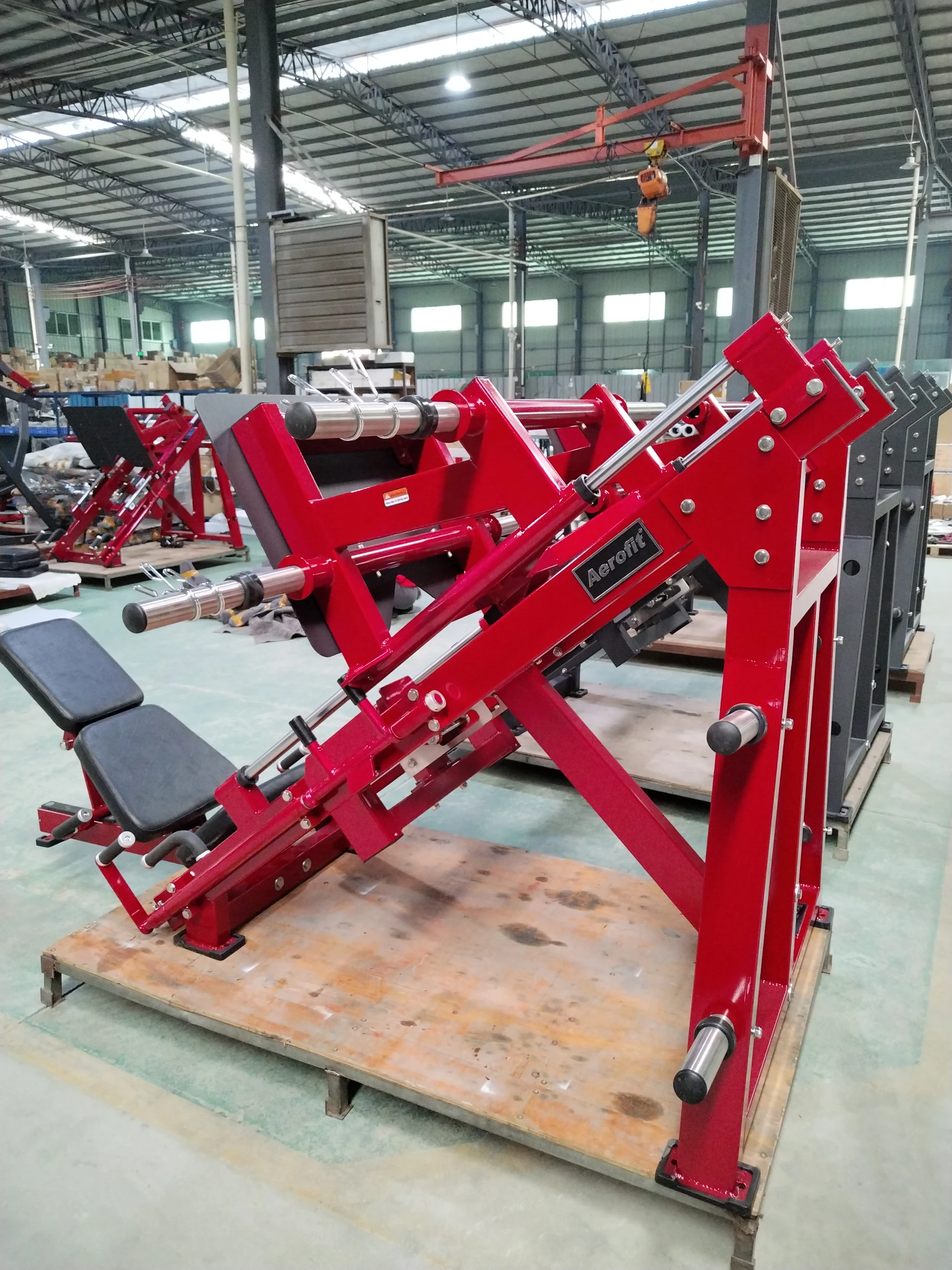 Hammer Vertical Leg Press Machine Commercial Gym Equipment Linear