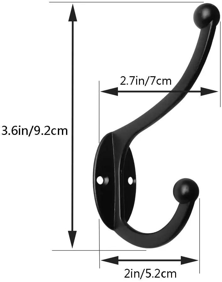 Wall Hooks Coat Hooks Hardware Heavy Duty Hooks For Hanging Coats