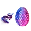 10CM Red Blue Dragon egg + Chinese dragon 30CM