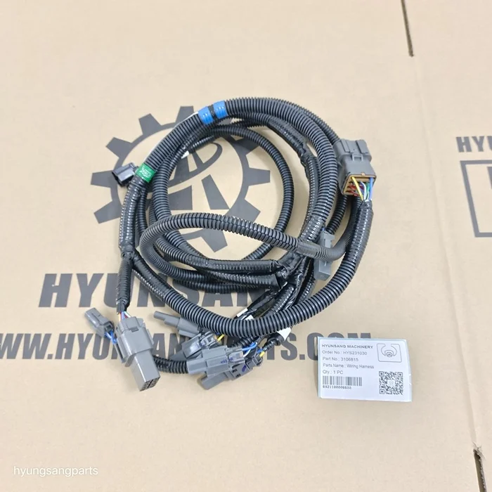 Excavator Parts Wire Harness 3106815 4449447 3111779 3110510 for