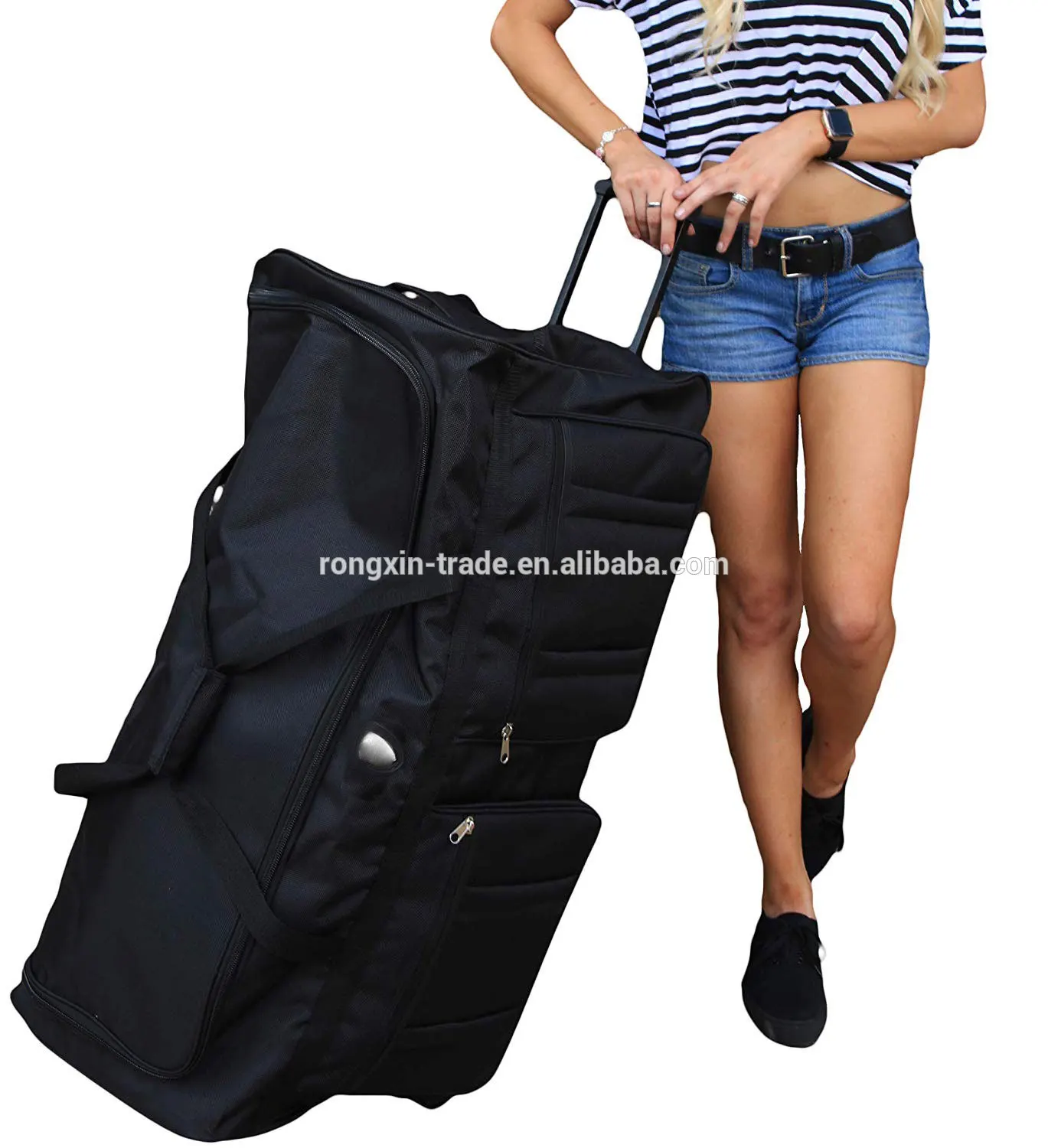 36-inch Rolling Duffle Bag With Wheels 