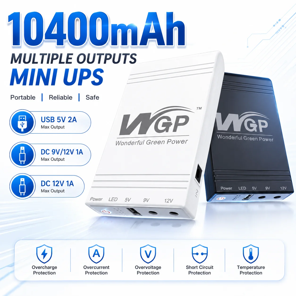 UPS Mini 18000mAh 5V 9V 12V per Router Modem UPS Mini 18000mAh 5V 9V 12V per Router Modem