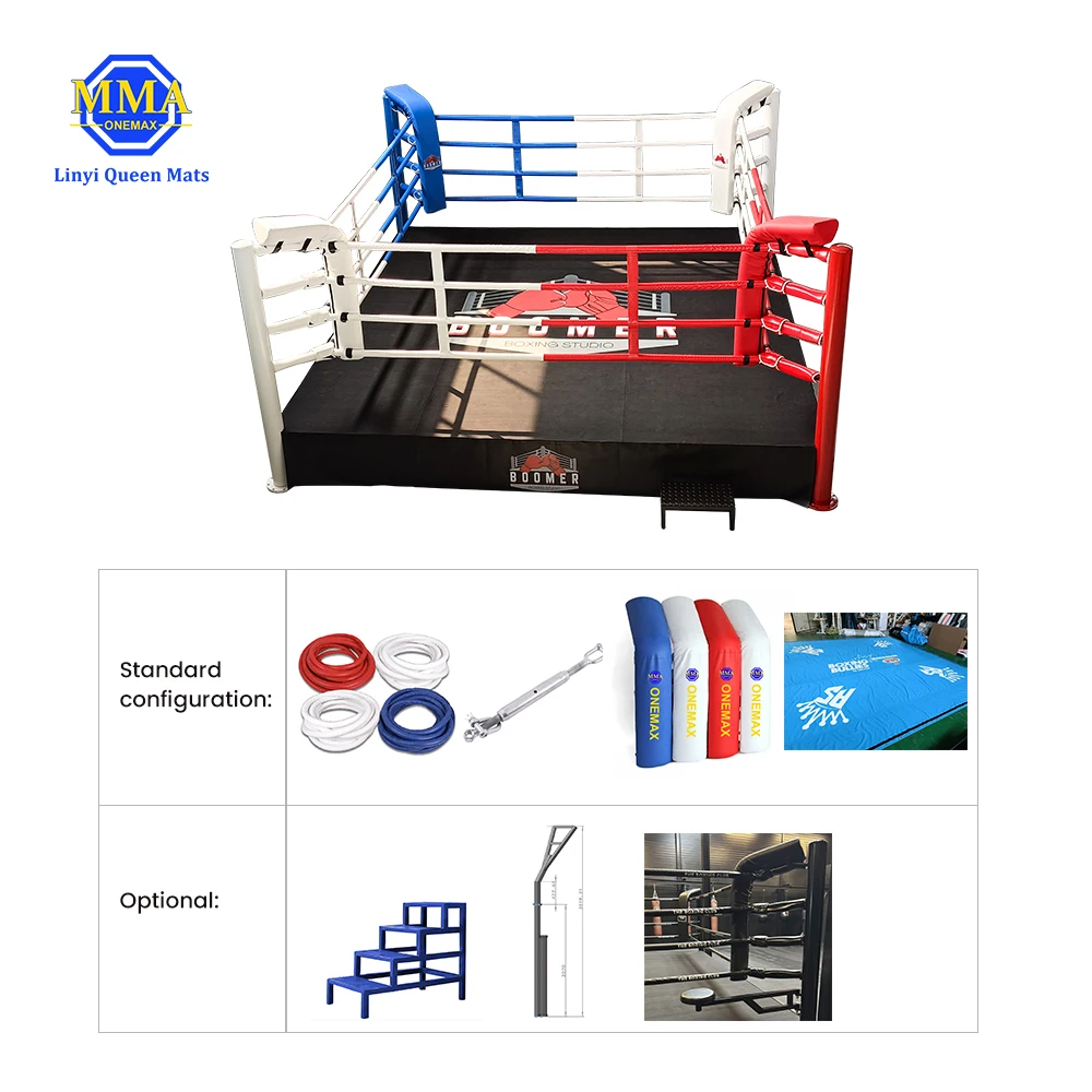 MMA ONEMAX Ringturnbuckle Polster 4,5x4,5m für Boxevents