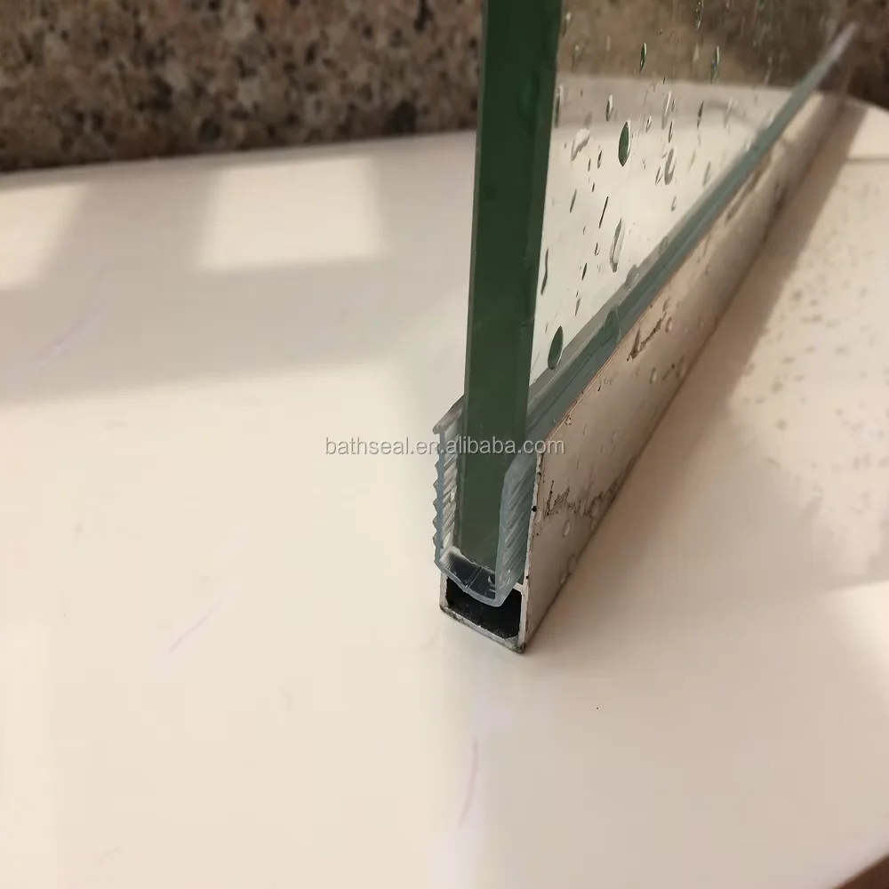 product shower aluminum rubber u shape seal-7