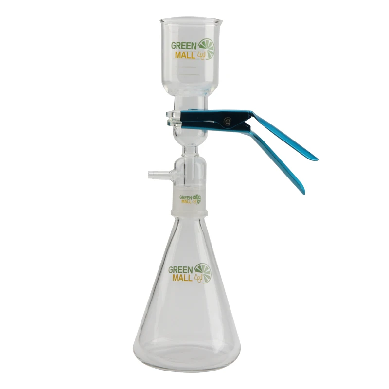 Lab use 2000ml Vacuum filtration system with 50mm membrane filter ...