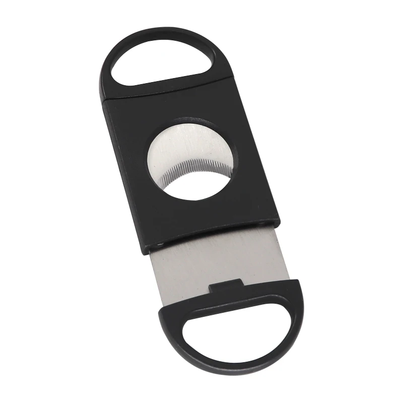 Двусторонний Гильотинный Резак для сигар из нержавеющей стали портативный металлический сигарет