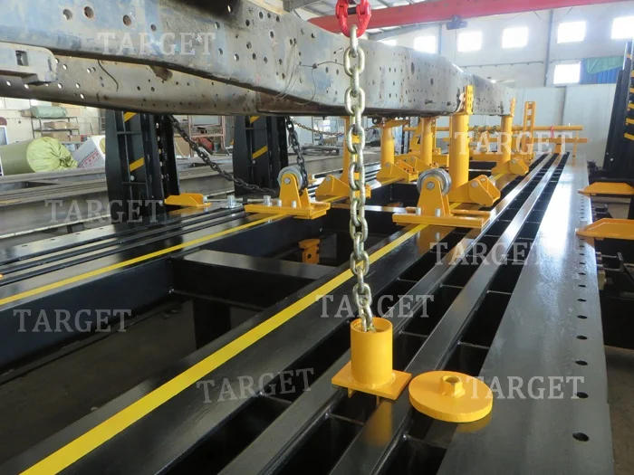 Выпрямитель шасси грузовика, станок для ремонта рамы, тягач для тяжелых грузовиков