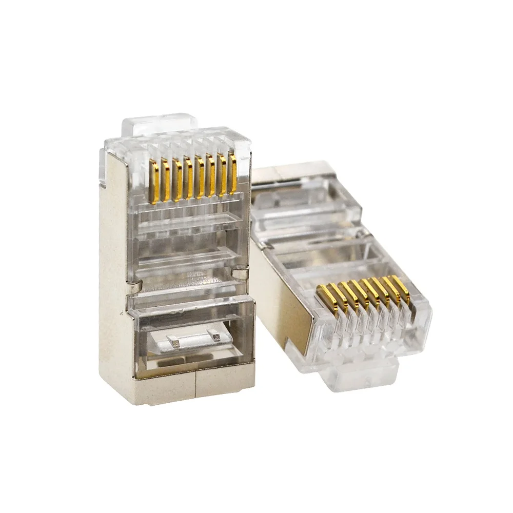 Good Quality 3U 6U 8P8C Cat 6 Shield RJ45 Connector