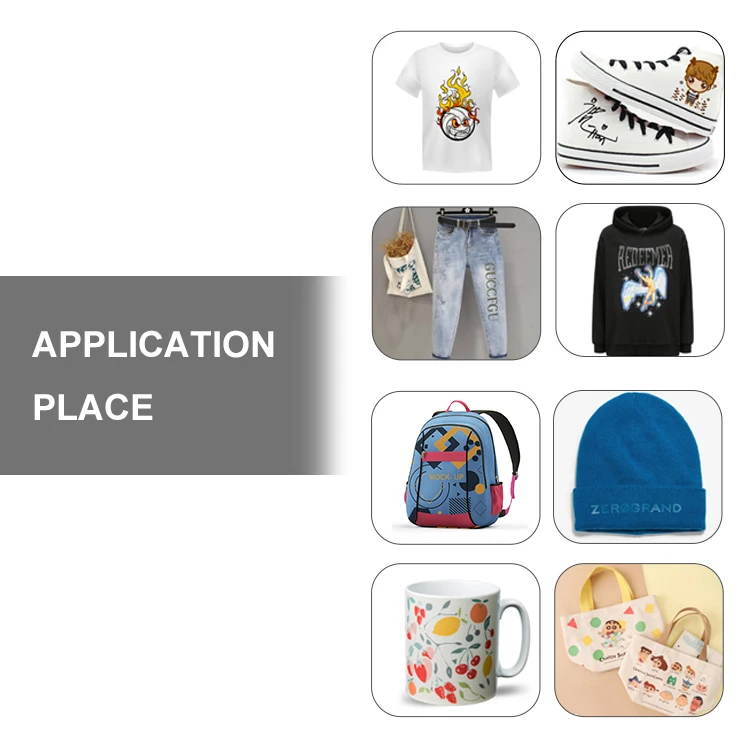 Factory Prices Clothes Digital Textile Heat Transfer 3d t Shirt Dtf Printer Printing Machine for Plastic A3 Machine Printer