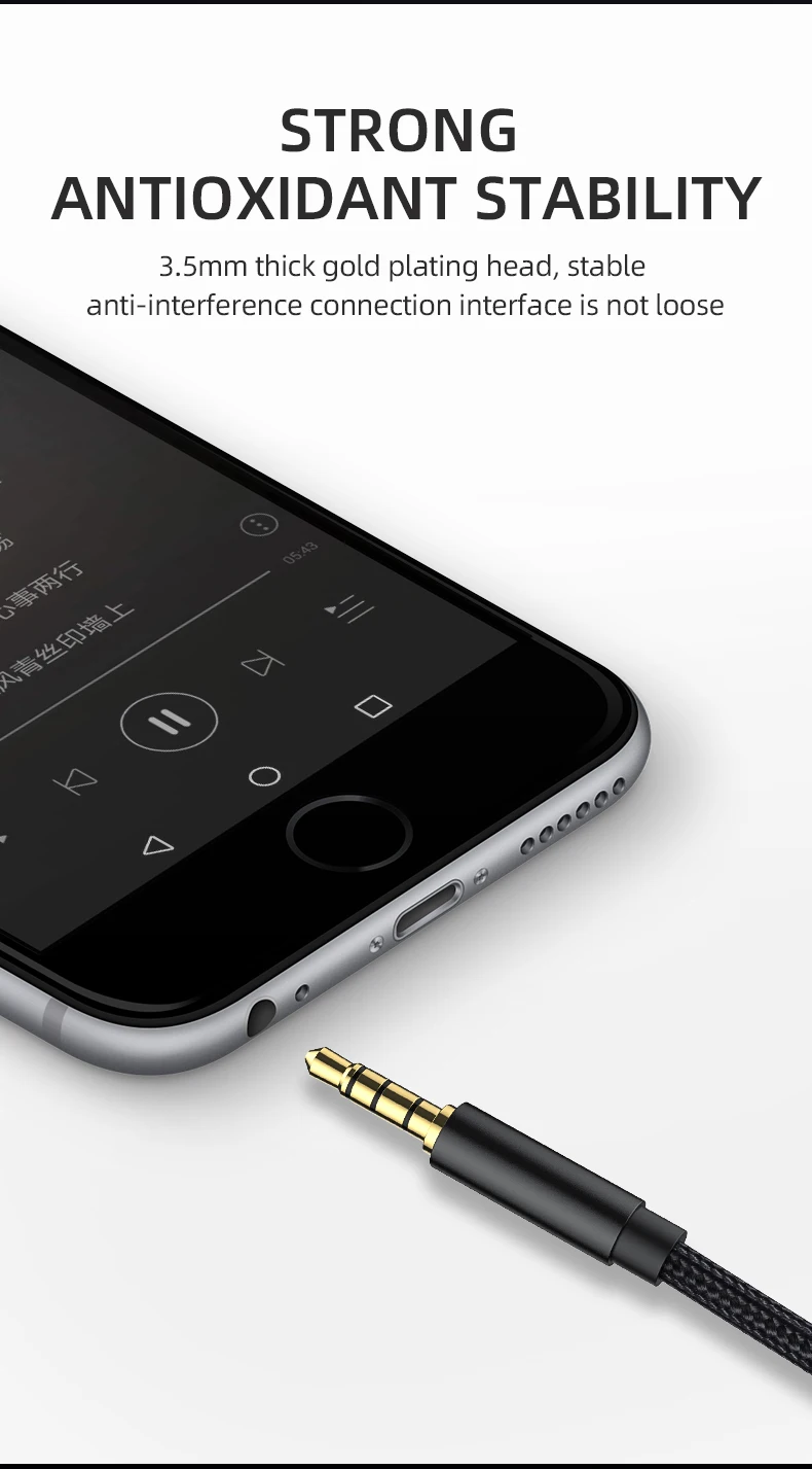 3.5 Mm Audio Extension Cable Stereo 3.5mm Jack Aux Cable For Car Earphone Speaker Buy 3.5mm